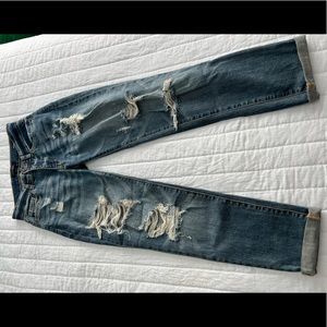 Judy Blue mom ripped mom jeans. Size 25